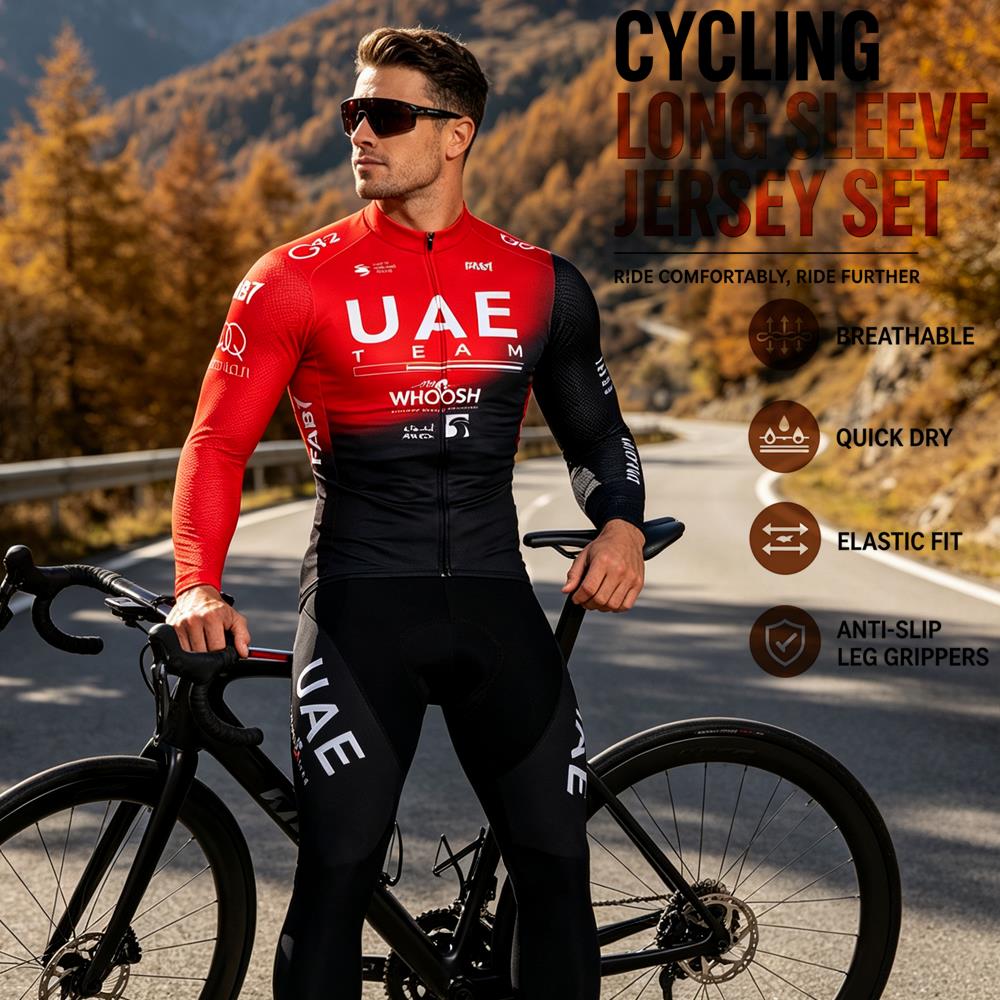Cycling Gear Sale - Spring Summer Long Sleeve Cycling Jersey