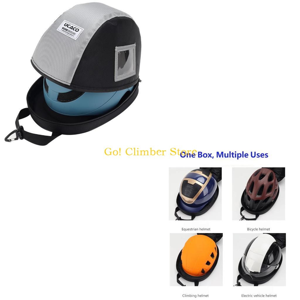 Cycling Gear Storage - Q84C Padded Helmet Carrying Bag for
