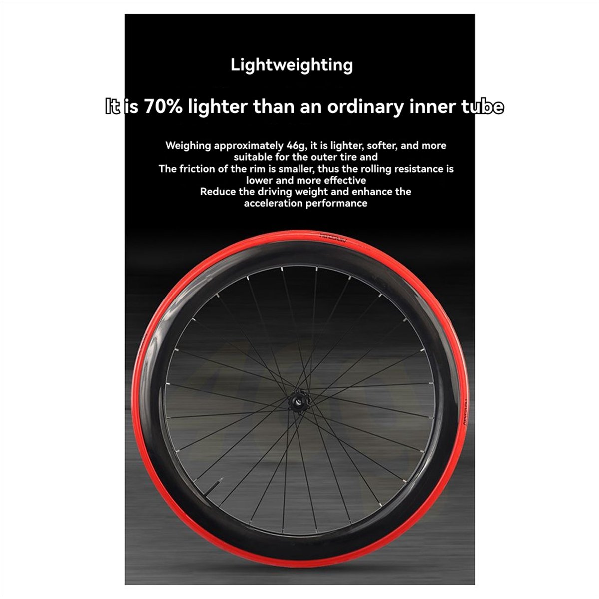 T34C  TPU Inner Tube for 700C  - Road Bike Tire 评论和价格