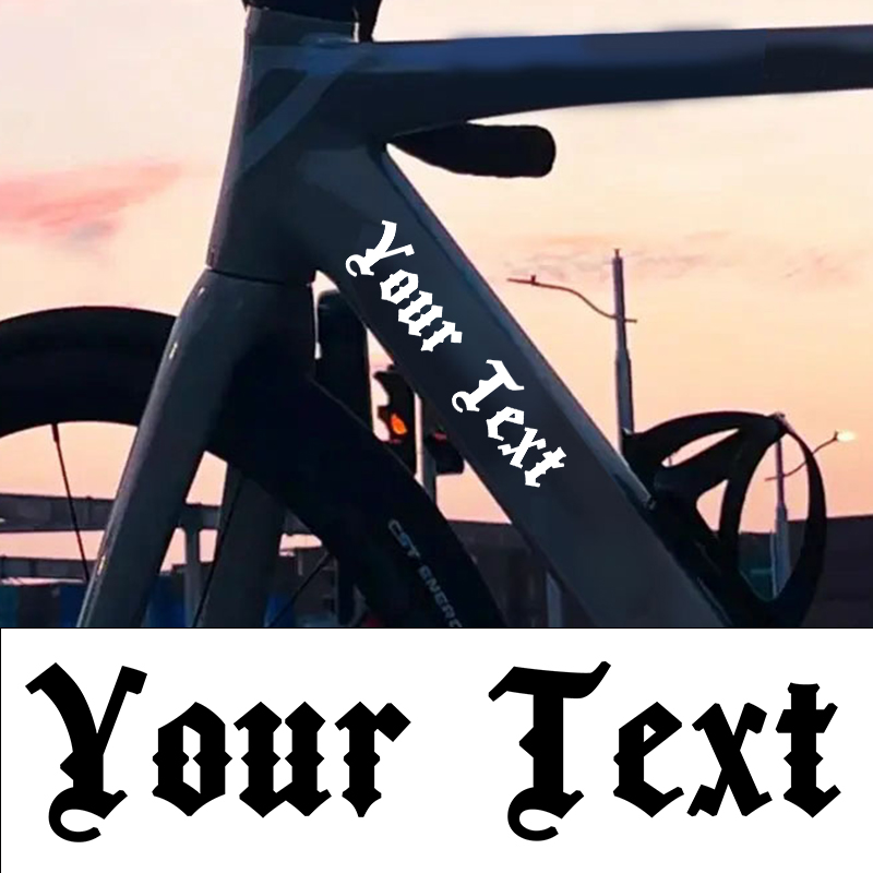 1PC Custom Text Height3.5CM Pe - Cycling Gear Sale 评论和价格