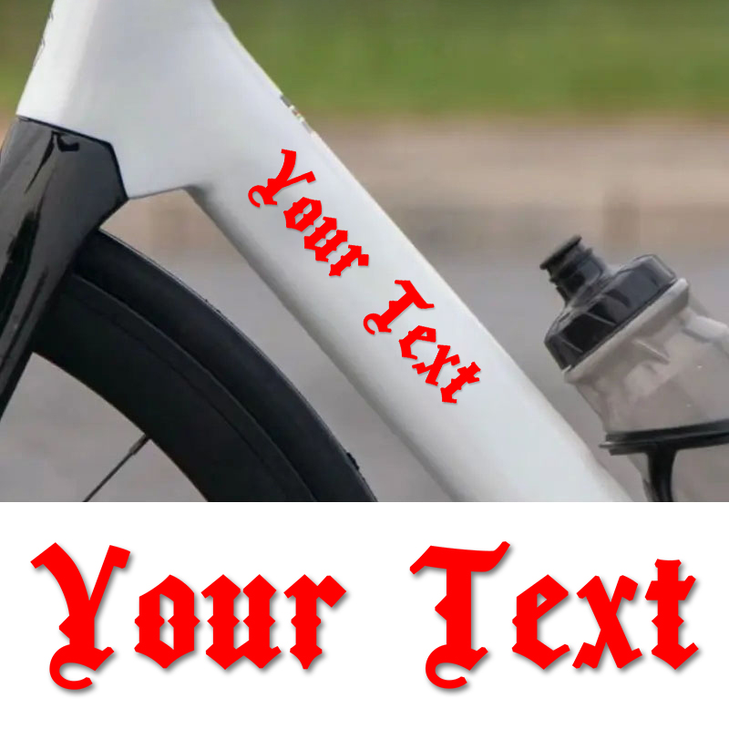 1PC Custom Text Height3.5CM Pe - Cycling Gear Sale 评论和价格