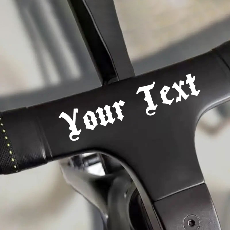 1PC Custom Text Height3.5CM Pe - Cycling Gear Sale 评论和价格