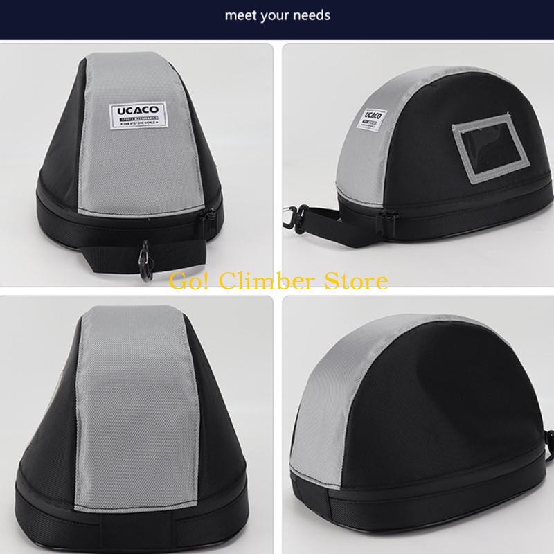 Q84C Padded Helmet Carrying Ba - Cycling Gear Storage 评论和价格